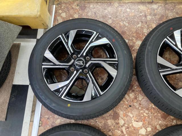 【ダイハツ純正】 LA650タントカスタム純正+【BRIDGESTONE】ECOPIA EP150