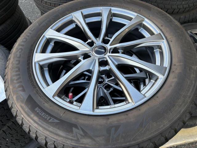 【HOT STUFF(ホットスタッフ)】Exceeder(エクシーダー) EX10 (5HOLE)+【BRIDGESTONE】BLIZZAK DM-V3