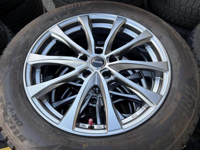【HOT STUFF(ホットスタッフ)】Exceeder(エクシーダー) EX10 (5HOLE)+【BRIDGESTONE】BLIZZAK DM-V3