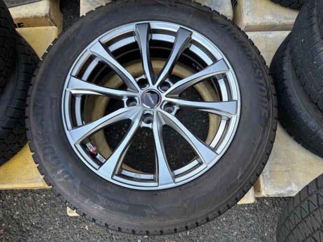 【HOT STUFF(ホットスタッフ)】Exceeder(エクシーダー) EX10 (5HOLE)+【BRIDGESTONE】BLIZZAK DM-V3