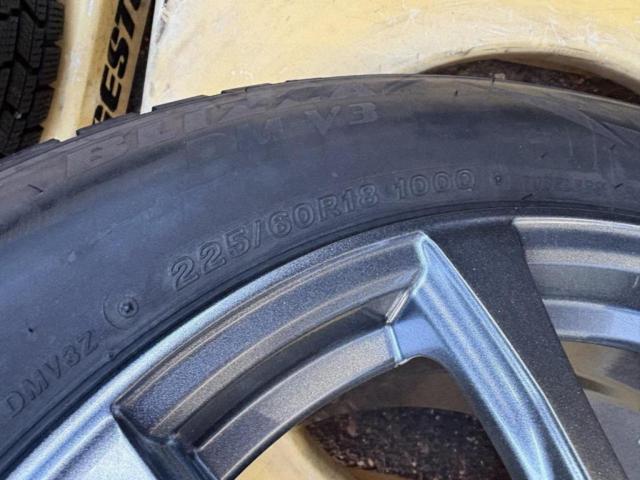 【HOT STUFF(ホットスタッフ)】Exceeder(エクシーダー) EX10 (5HOLE)+【BRIDGESTONE】BLIZZAK DM-V3