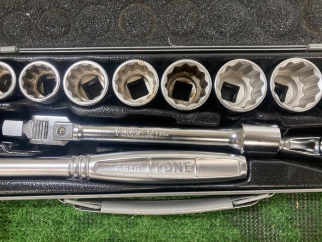 【TONE】[760M]ソケットレンチセット 差込角12.7mm