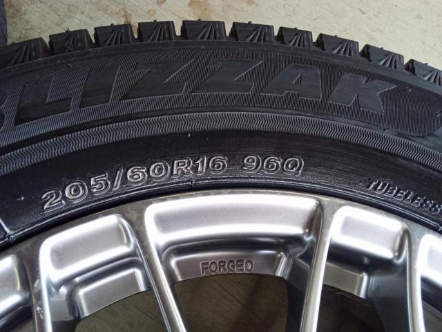 トヨタ純正(TOYOTA)  VOXY純正 BBS  + BRIDGESTONE(ブリヂストン) VRX3