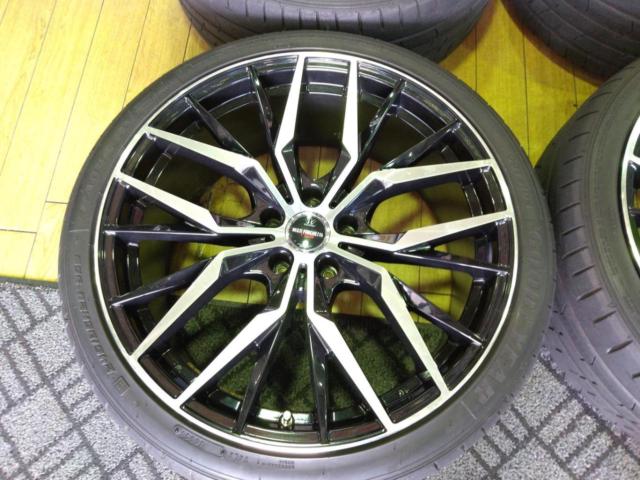 ☆おまけタイヤ付き!!30系アルヴェルに!(^^♪☆ BADX  MULTI FORCHETTA TR5  + おまけ 【GOODYEAR】EAGLE RVF ECO