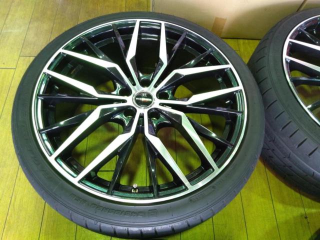 ☆おまけタイヤ付き!!30系アルヴェルに!(^^♪☆ BADX  MULTI FORCHETTA TR5  + おまけ 【GOODYEAR】EAGLE RVF ECO