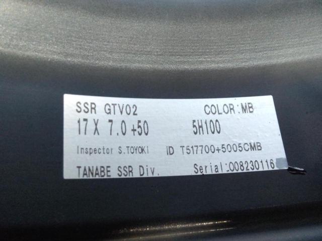 Suitable for Prius (30-50 series) / Impreza, etc.! (^^)
TANABE SSR
SERIES
GTV02+YellowHatPRACTIVA
※ Manufacturing year difference