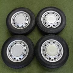 【weds(ウェッズ)】Carrowin スチールホイール+【BRIDGESTONE】BLIZZAK VRX2 2023年製造+【BRIDGESTONE】BLIZZAK VRX2 2023年製造