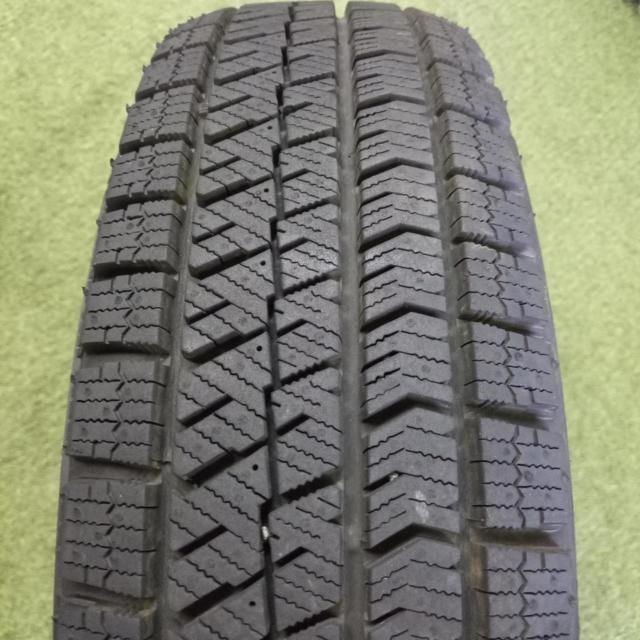 【weds(ウェッズ)】Carrowin スチールホイール+【BRIDGESTONE】BLIZZAK VRX2 2023年製造+【BRIDGESTONE】BLIZZAK VRX2 2023年製造