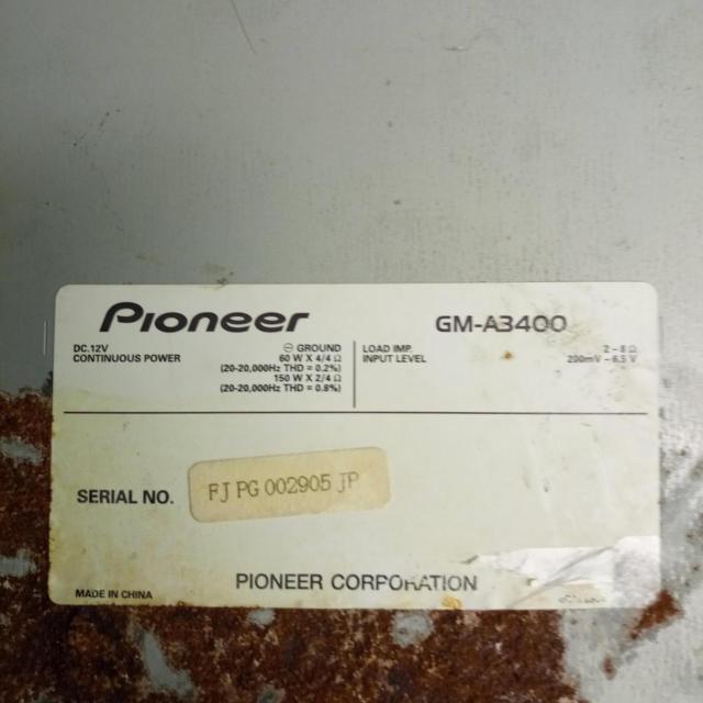 carrozzeria
GM-A3400