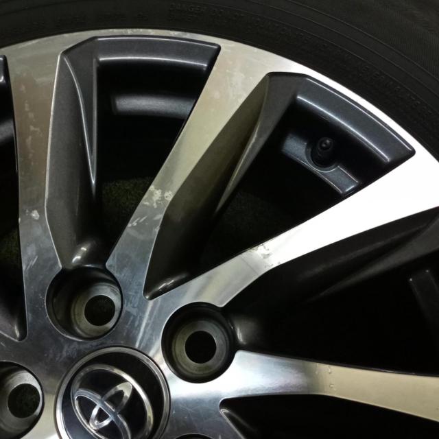 トヨタ純正(TOYOTA) 30系アルファード/ヴェルファイア前期純正スポークアルミ + YOKOHAMA(ヨコハマ) BluEarth E70 2021年製造