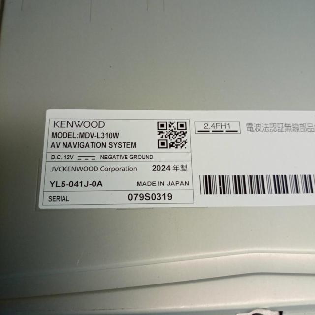KENWOOD(ケンウッド) MDV-L310W