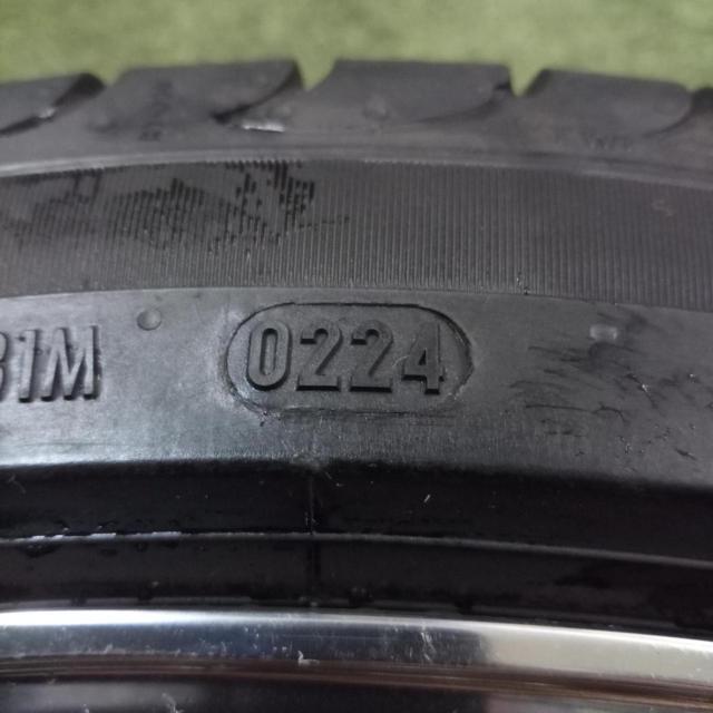 【猛暑に負けるな!!サマーセール!!】 WORK LANVEC Lanvec LM1 + PIRELLI POWERGY TM 225/40R18 2024年製造