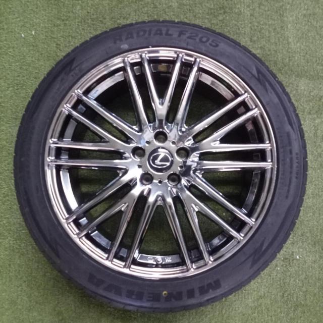 【猛暑に負けるな!!サマーセール!!】 LEXUS純正 RX純正OP MODELLISTAホイール + MINERVA F205 245/45R20 2024年製造