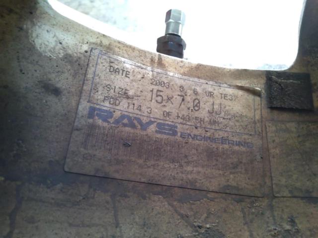 RAYS
VOLK
RACING
TE37