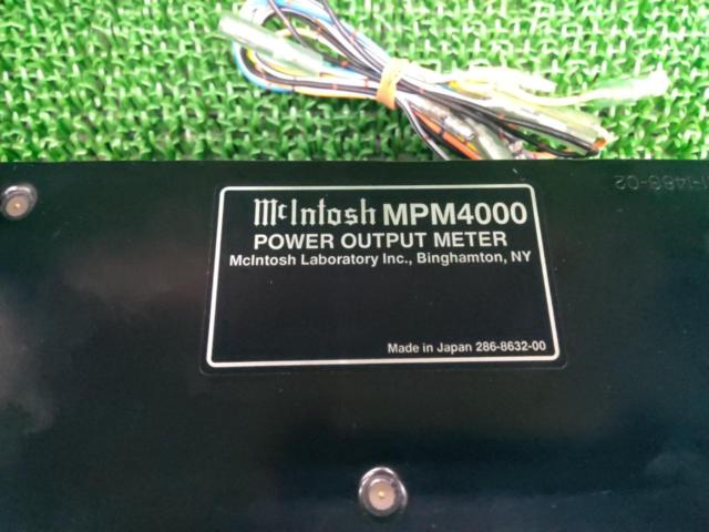 Mcintosh
MPM4000
Power Output meter