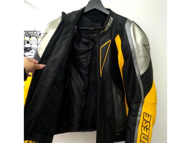 【DAINESE】レザージャケットセパレートタイプ サイズ48(Mサイズ相当)