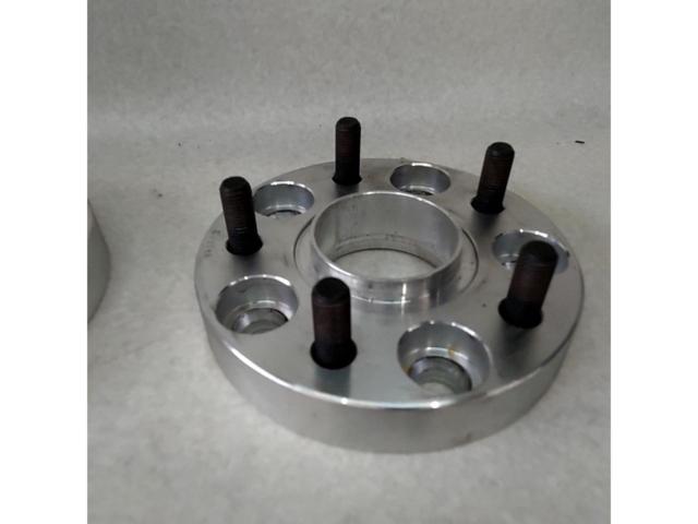 【メーカー不明】ハブリング付きワイドトレッドスペーサー 25mm