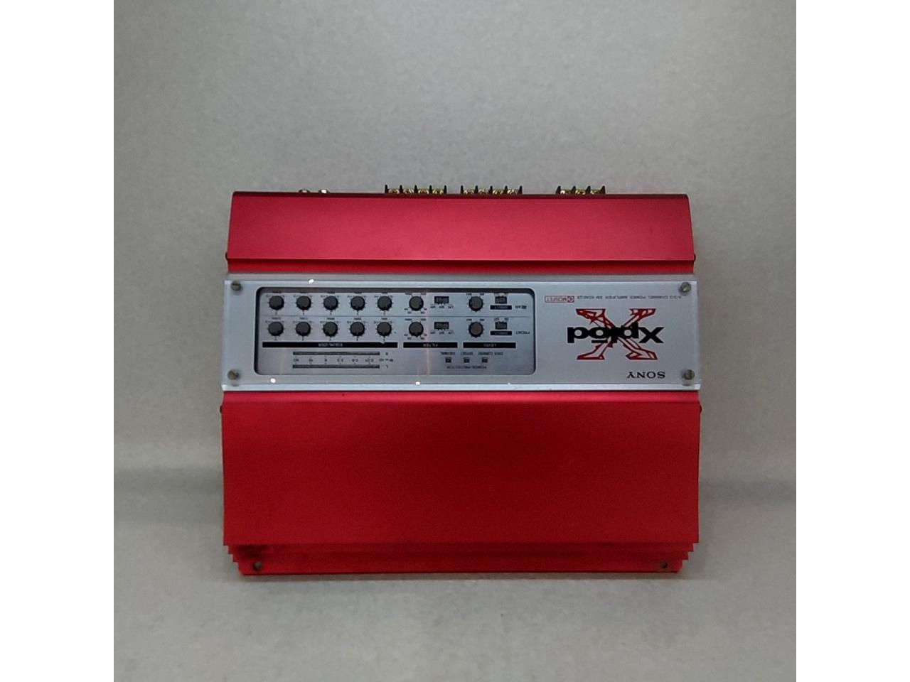 SONY XM-604EQX
4ch
Amplifier