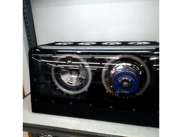 FusionFSN-WX55L
Amplifier built-in Woofer Box