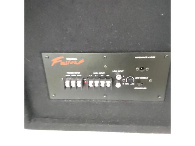 FusionFSN-WX55L
Amplifier built-in Woofer Box