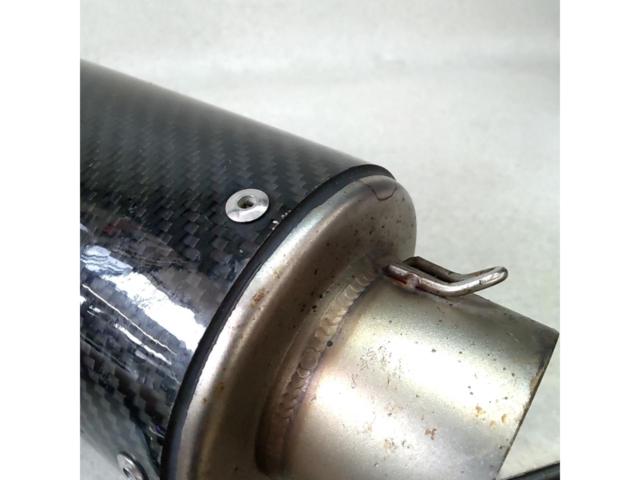 【メーカー不明】スリップオンサイレンサー 61.5mm