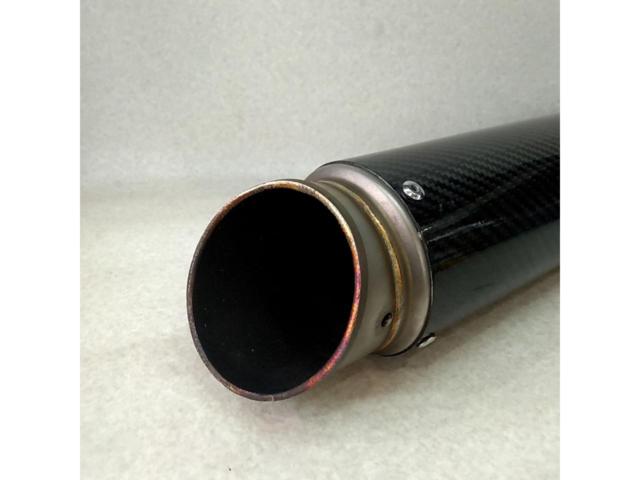 【メーカー不明】スリップオンサイレンサー 差込口内径:52mm