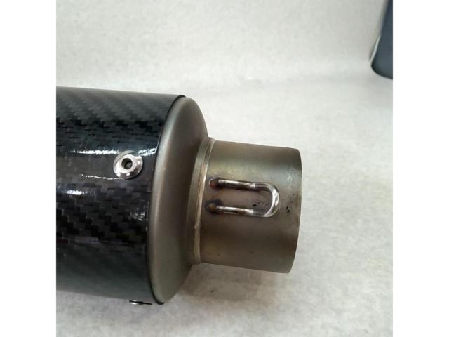 【メーカー不明】スリップオンサイレンサー 差込口内径:52mm