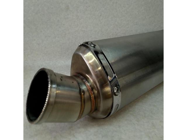 【メーカー不明】スリップオンサイレンサー 61.5mm