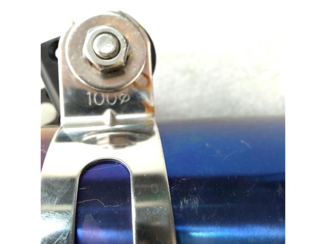 【メーカー不明】スリップオンサイレンサー 60.5mm