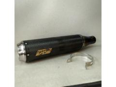 【メーカー不明】スリップオンサイレンサー 差込口61.5mm