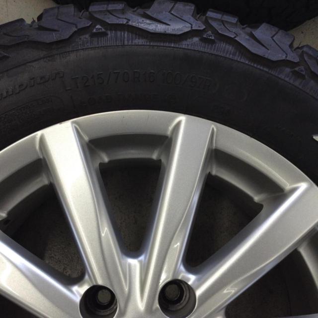 BRIDGESTONE(ブリヂストン)  TOPRUN A18  + BFGoodrich(ビーエフグッドリッチ) All-Terrain T/A