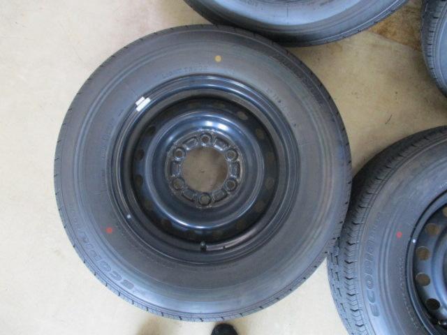 TOYOTA 200系ハイエース純正スチールホイール + BRIDGESTONE ECOPIa RD613