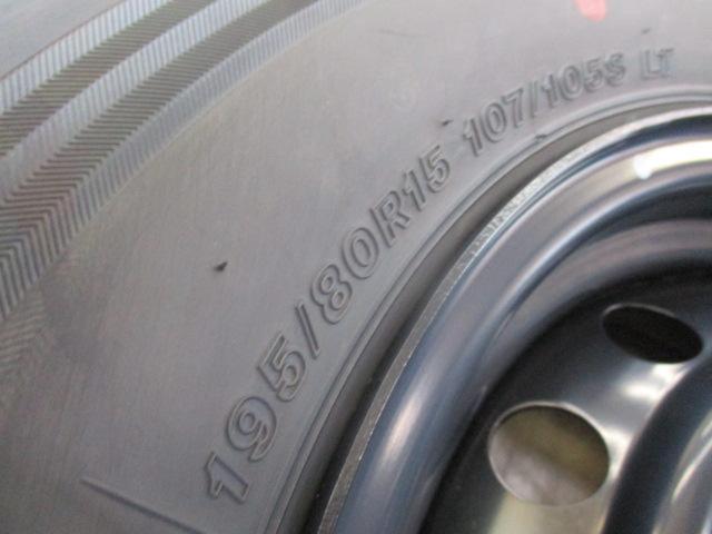 TOYOTA 200系ハイエース純正スチールホイール + BRIDGESTONE ECOPIa RD613