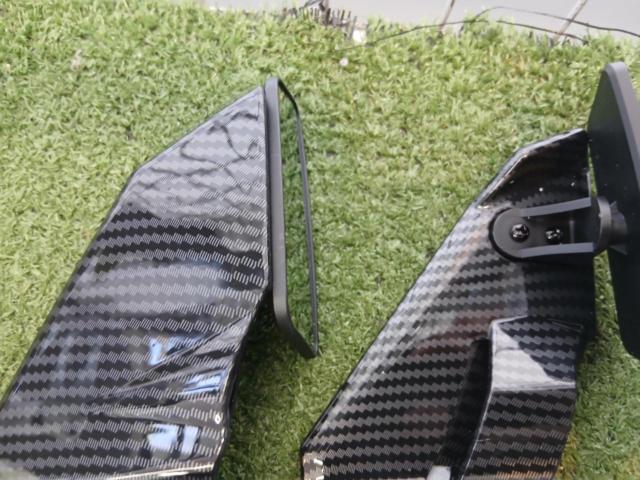SHENAO
Carbon fiber style rearview mirror with winglets
Ninja
Removed from a ZX-25R (2022)