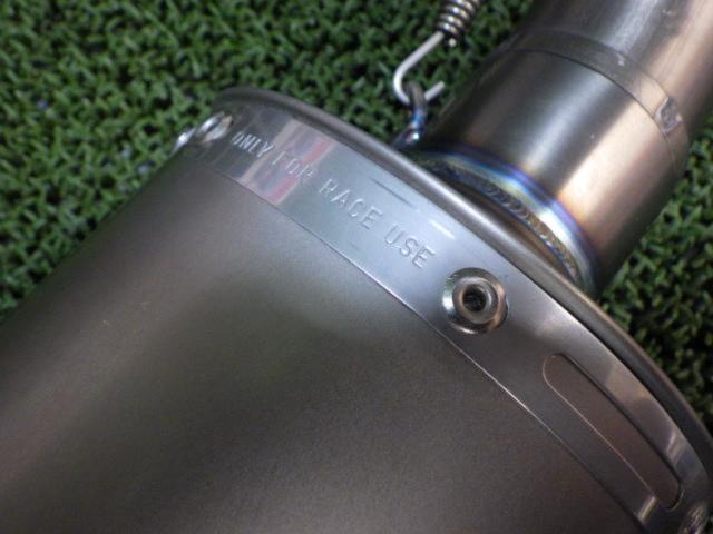 TERMIGNONI slip-on silencer
ZX - 10 R ('04 -' 05)