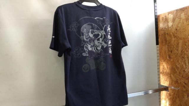 【KAWASAKI】 サイズ不明 風神Tシャツ 2