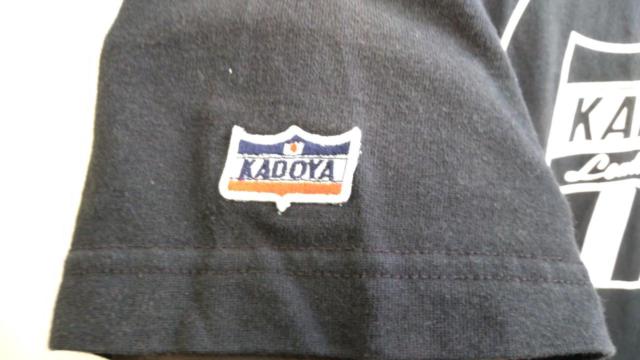 【KADOYA】 Mサイズ Tシャツ ブラック