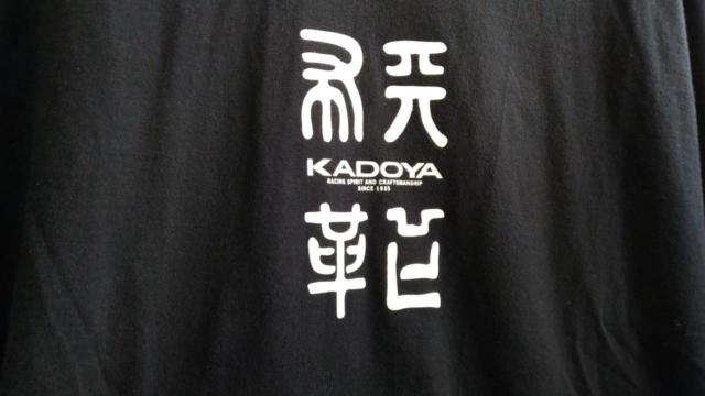【KADOYA】 Mサイズ 長袖シャツ ブラック