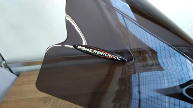 【Power Bronze】 XSR900 (22-24)  250mm スタンダード スクリーン ダークスモーク