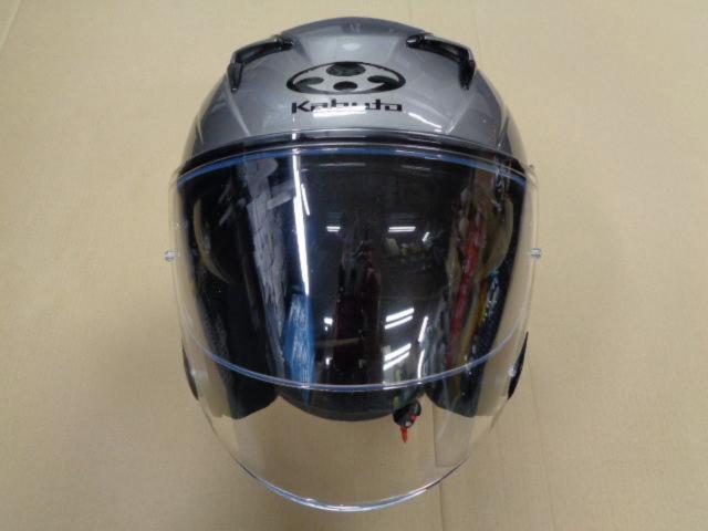 OGK(オージーケー)Kabuto EXCEED エクシード ジェットヘルメット クールガンメタ Lサイズ