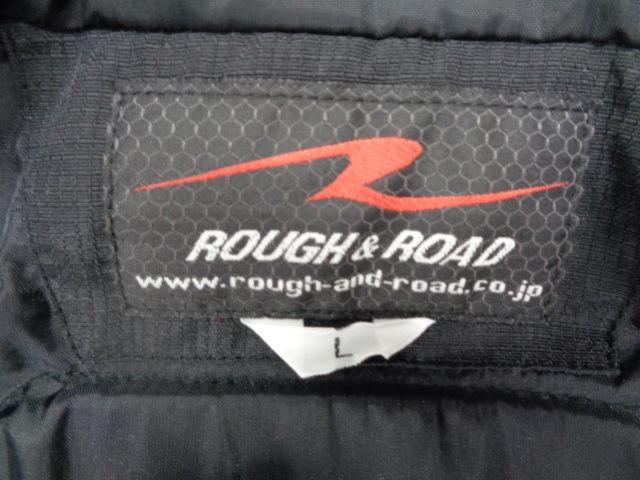 ROUGH&ROAD(ラフアンドロード) ライディングジャケット ブラック Lサイズ