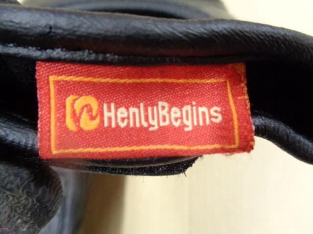 HenlyBegins
(Henry Begins)
Leather Gloves
black
L size