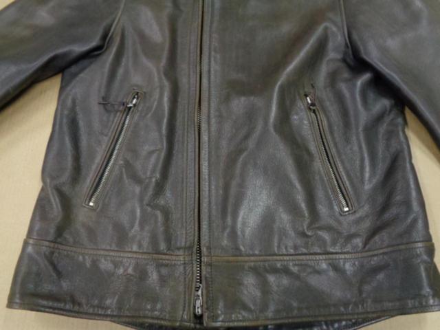 SEVESKING(セヴシグ)×KAWASAKI(カワサキ) リフレクターレザーライダース サイズ不明