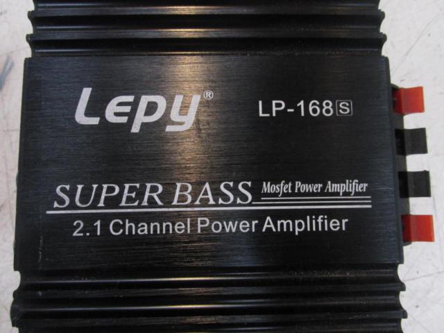 LEPY 2.1chコンパクトアンプ(LP-168) 【DC12V用】