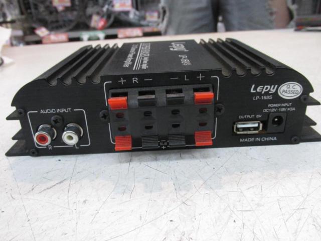 LEPY 2.1chコンパクトアンプ(LP-168) 【DC12V用】