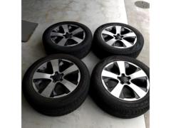 【中古W/中古T】 スバル純正  XV 純正ホイール + PIRELLI ICE ZERO ASIMMETRICO