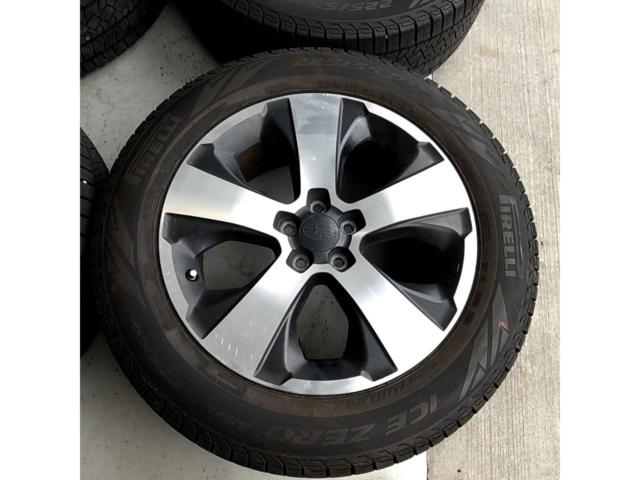 【中古W/中古T】 スバル純正  XV 純正ホイール + PIRELLI ICE ZERO ASIMMETRICO