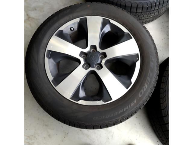 【中古W/中古T】 スバル純正  XV 純正ホイール + PIRELLI ICE ZERO ASIMMETRICO