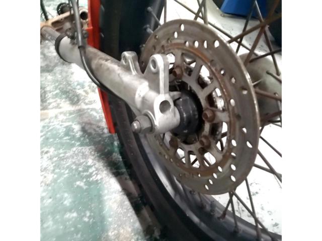 7YAMAHA TW200純正フロントまわり