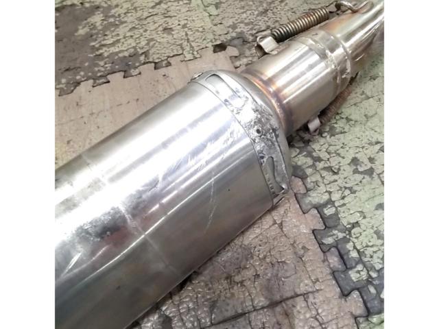 3 manufacturer unknown
Stainless muffler